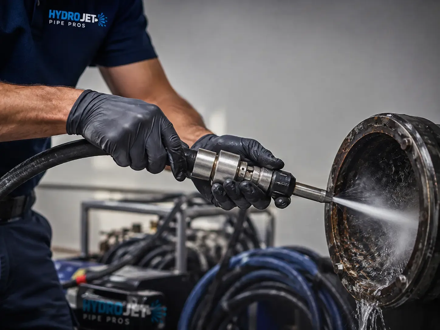 Hydro Jet Pipe Descaling in Brooklyn, MD